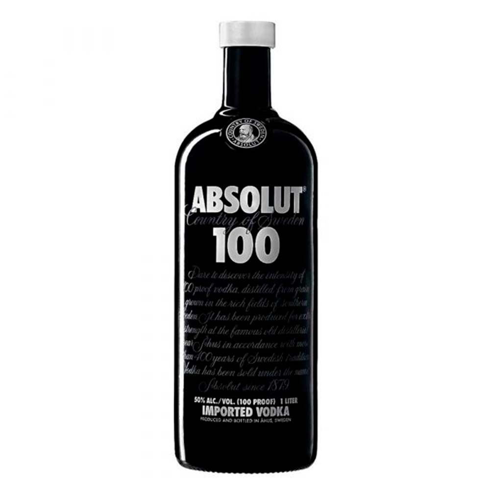 Foto do Produto VODKA ABSOLUT 100 BLACK 1L