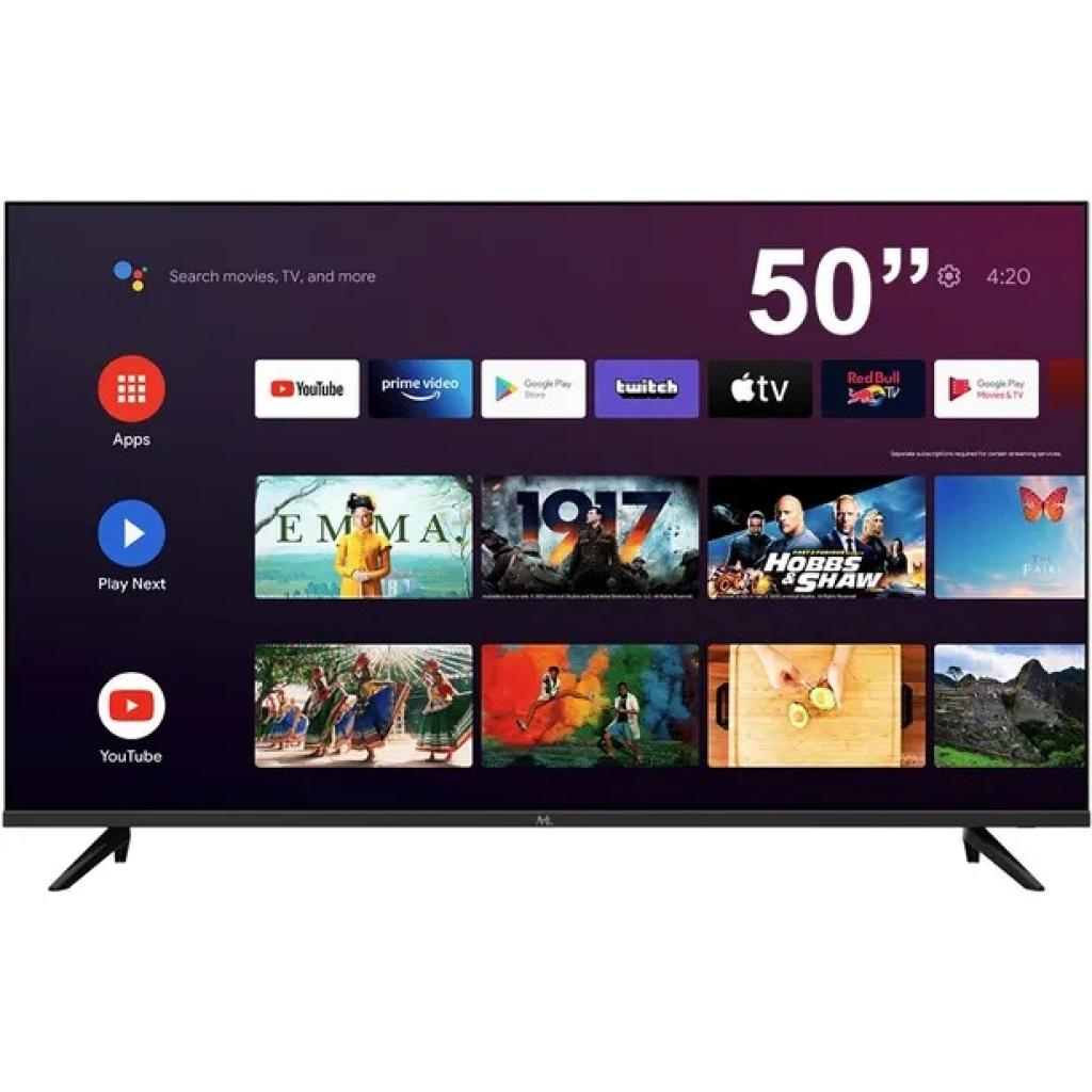 Foto do Produto Tv Qled 50" Mtek MKQ50FSGU 4K Smart Google Wifi/Bt
