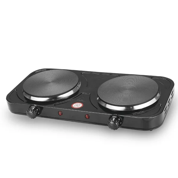 Foto do Produto Fogareiro Fogão Eletrico Smartfy FG04B / 2 Bocas / 2000W / 220V ~ 50/60HZ - Preto