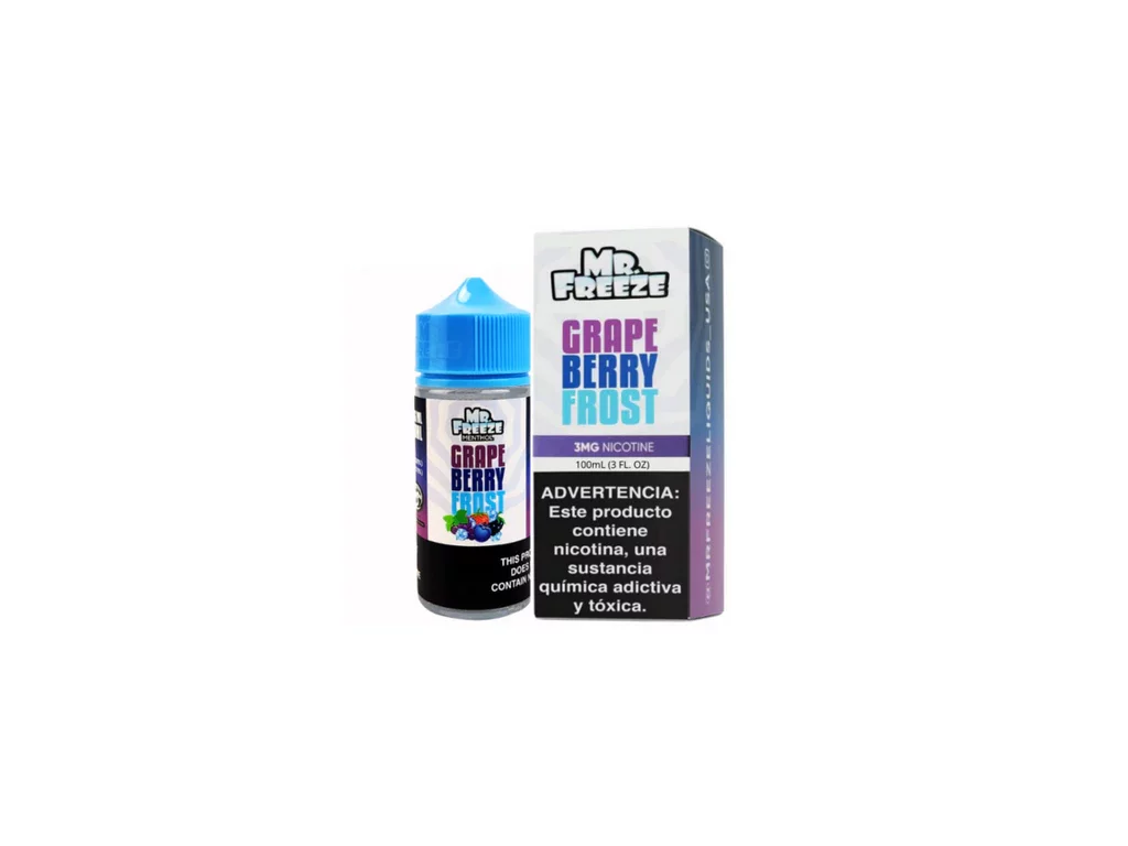 Foto do Produto MR FREEZE 100ML 3MG GRAPE BERRY FROST