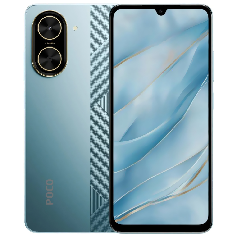 Foto do Produto Celular Xiaomi POCO C71 3GB de RAM / 64GB / Tela 6.88" / Dual Sim LTE - Azul (Global)
