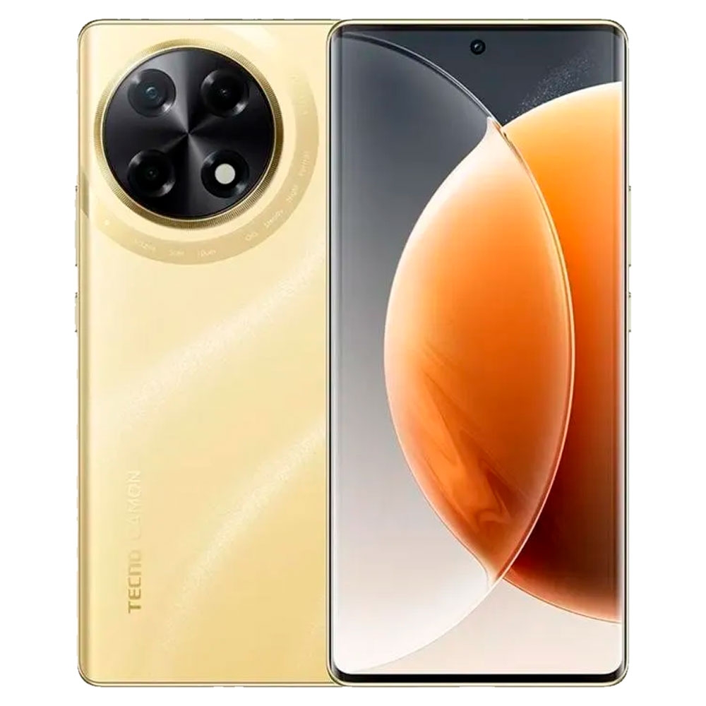 Foto do Produto Celular Tecno Camon 30S - 8/256GB - 6.7’’ - Dual-Sim - Dawn Gold