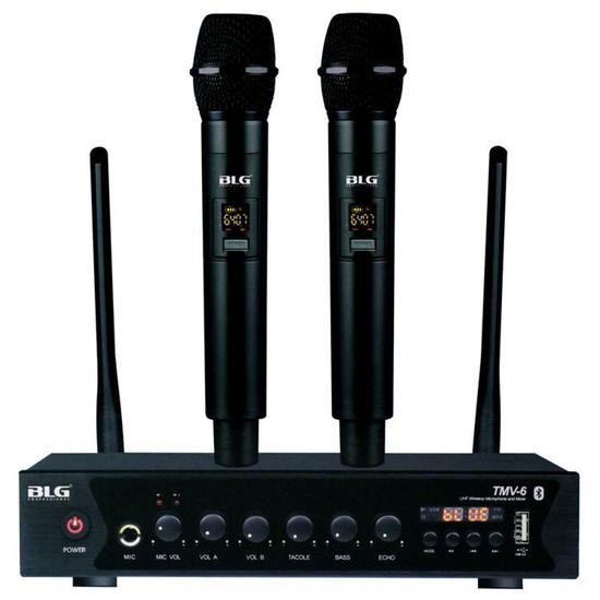 Foto do Produto Microfone BLG TMV-6 Sem Fio