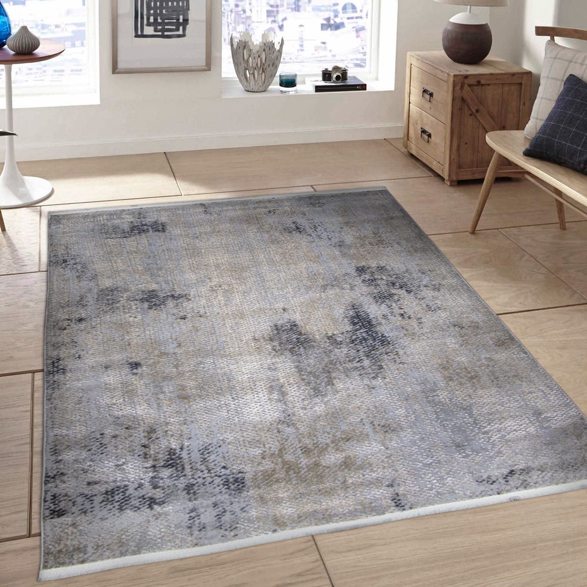 Foto do Produto TAPETE BOREGO 2100 L.BLUE 140X200