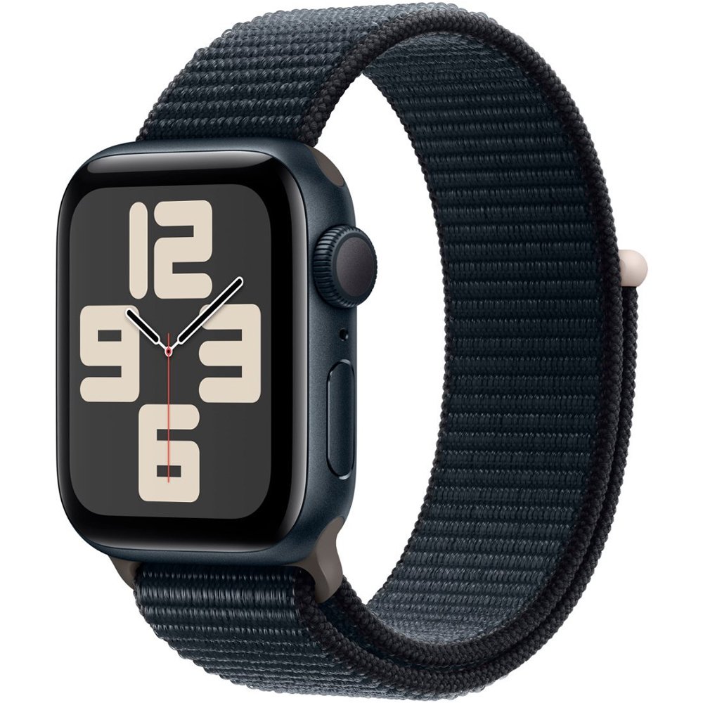 Foto do Produto Apple Watch Se 2 40mm GPS MXEA3LL/A Aluminum Midnight/Sport Loop Midnight