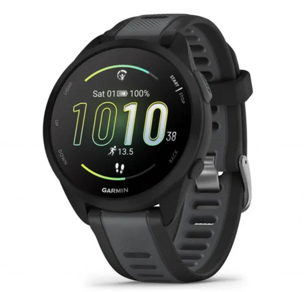 Foto do Produto Relogio Garmin Forerunner 165 Music White/Gray 010-02863-31