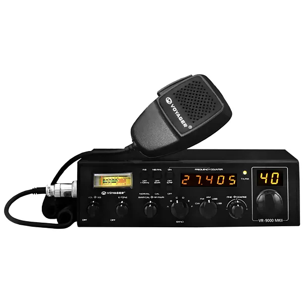 Foto do Produto Rádio PX Voyager VR-9000 MK II (EL) 271 Canais AM/FM/CW/SSB/LSB - Preto