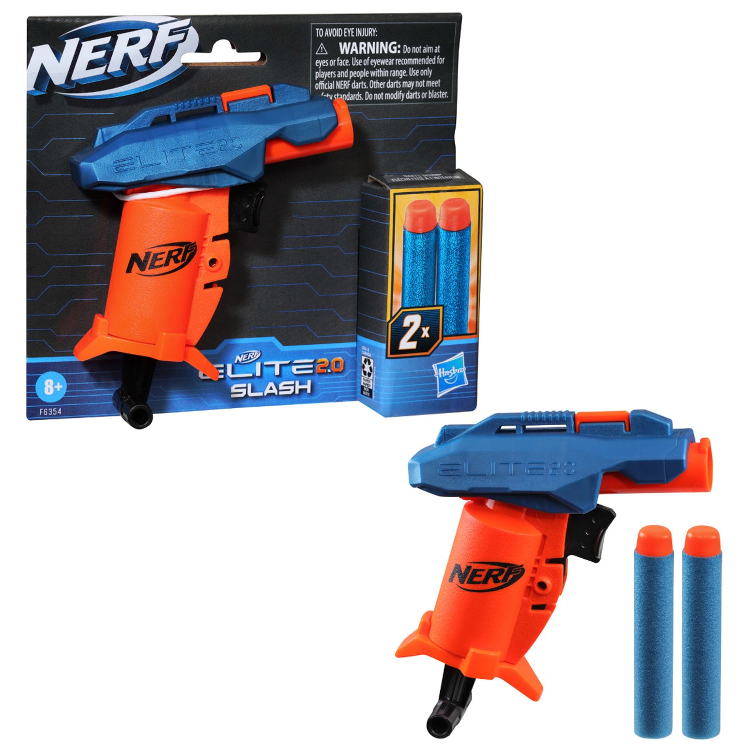 Foto do Produto LANZADOR DE DARDOS NERF ELITE 2.0 SLASH