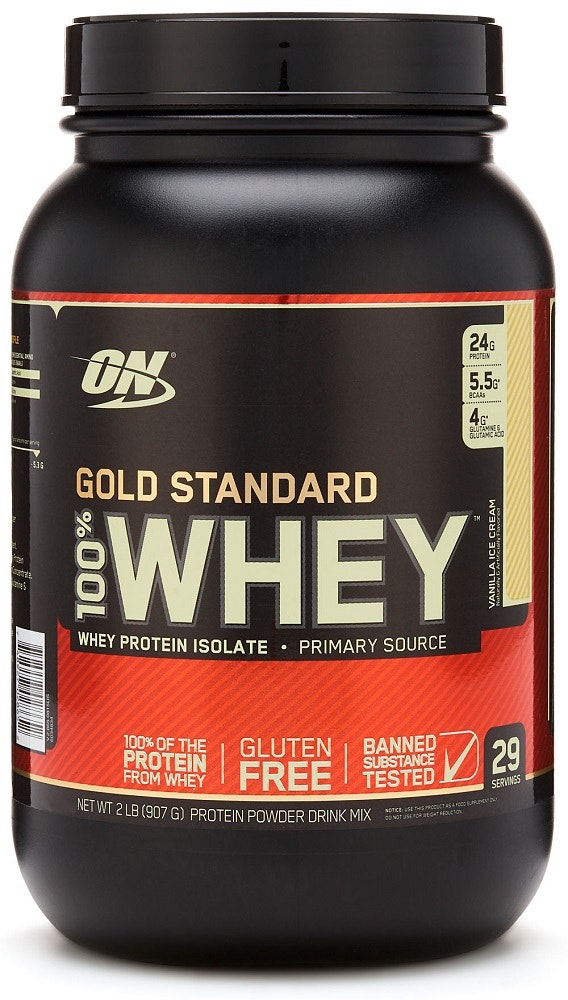 Foto do Produto Optimum Nutrition Gold Standard 100% Whey - Vanilla Ice Cream 29 porções (907g)