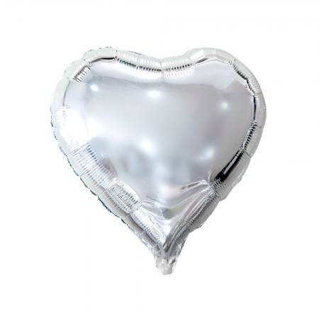 Foto do Produto Balao para Festas Coracao YSBLP02 Prata