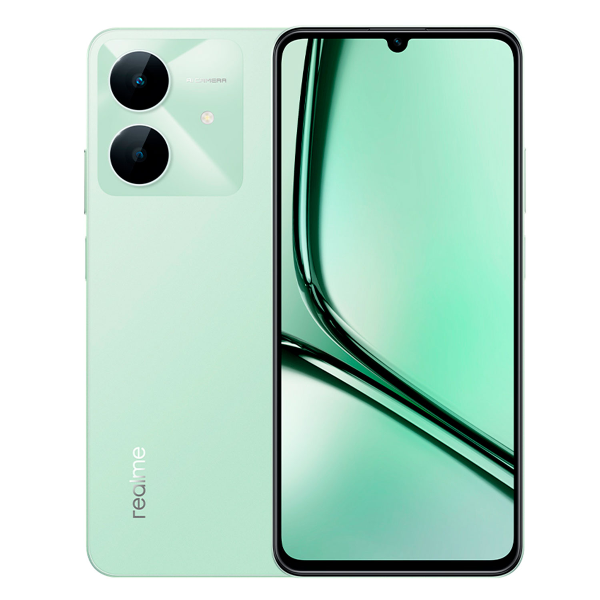 Foto do Produto Celular Realme Note 60X RMX3938 3GB 64GB Verde