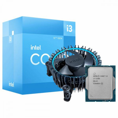 Foto do Produto CPU INTEL 1700 I3 12100 3.3GHZ 12MB