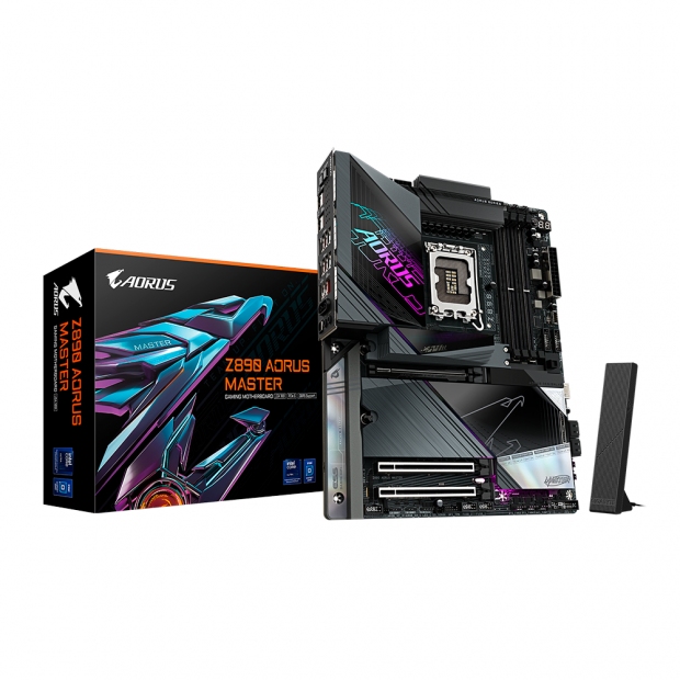 Foto do Produto MB 1851 GIGABYTE Z890 AORUS MASTER DDR5/WIFI/HDMI DP/USB-C