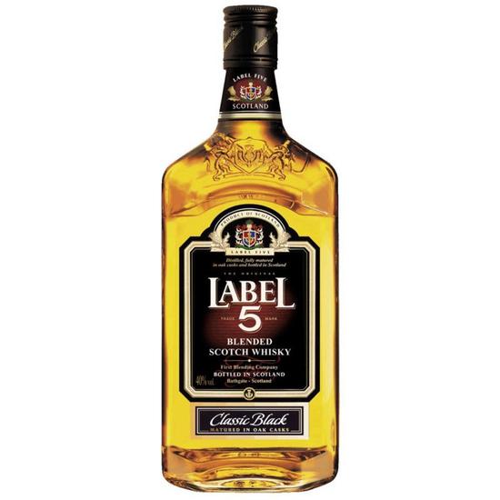 Foto do Produto Whisky Label 5 Classic Black 1 Litro