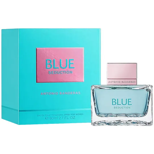Foto do Produto ANTONIO BANDERAS PERFUME BLUE SEDUCTION FEM FEMENINO EAU DE TOILETTE 80ML UNDEFINED