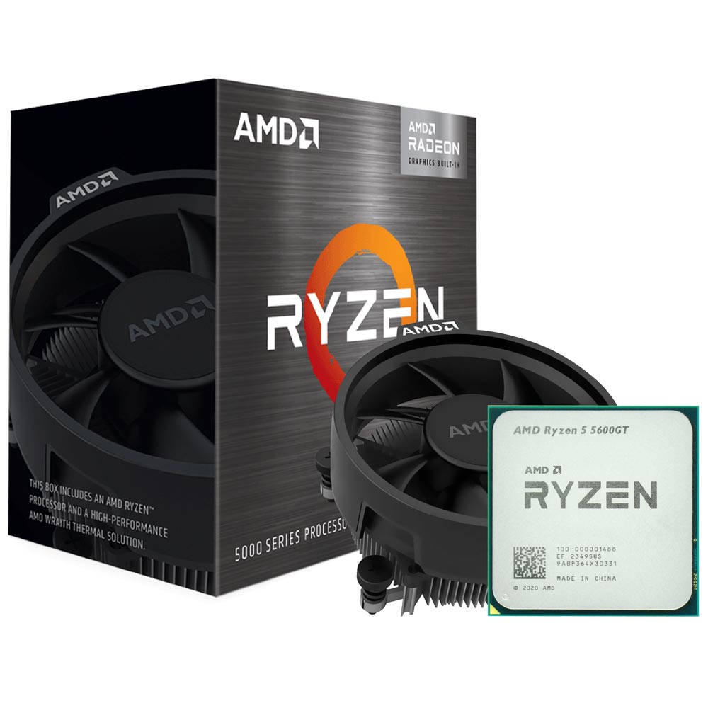 Foto do Produto Processador AMD Ryzen 5 5600GT Socket AM4 / 4.6GHz / 19MB
