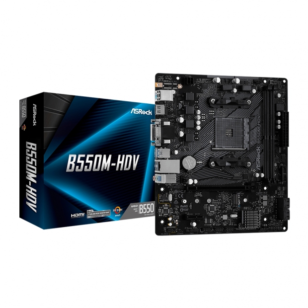 Foto do Produto MB AM4 ASROCK B550M-HDV VGA/DVI/HDMI