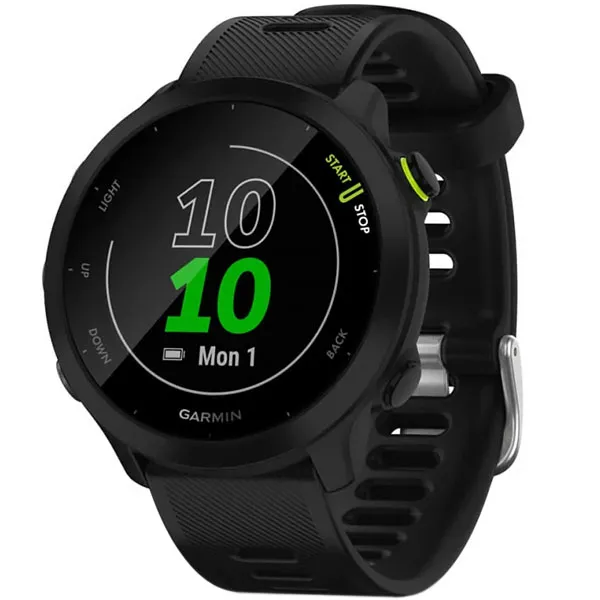Foto do Produto Relógio Garmin Forerunner 55 010-02562-10 com GPS/Bluetooth - Preto