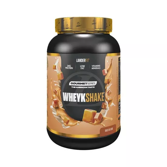 Foto do Produto Whey LanderFit Wheykshake Gourtmet Doce de Leite 900G