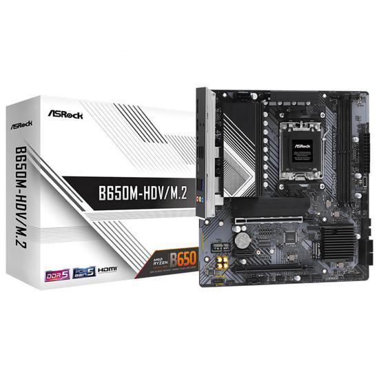 Foto do Produto Placa Mãe Asrock B650M-HDV/M.2 AMD Soquete AM5