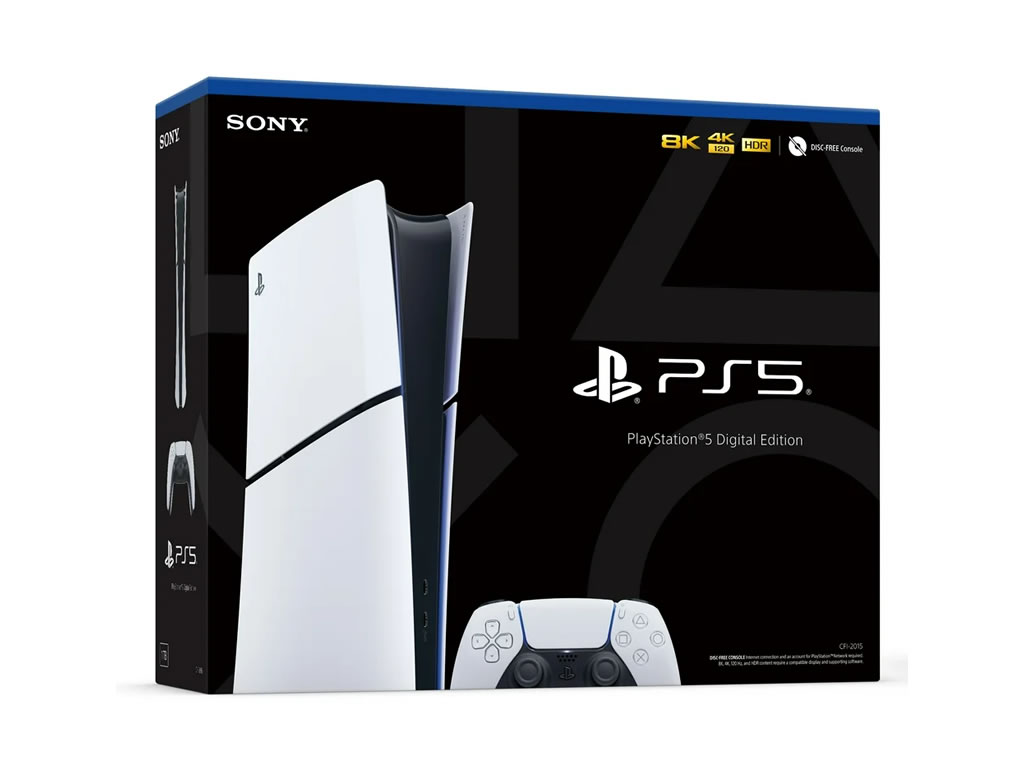 Foto do Produto CONSOLE PLAYSTATION 5 SLIM - 1TB - DIGITAL - USA