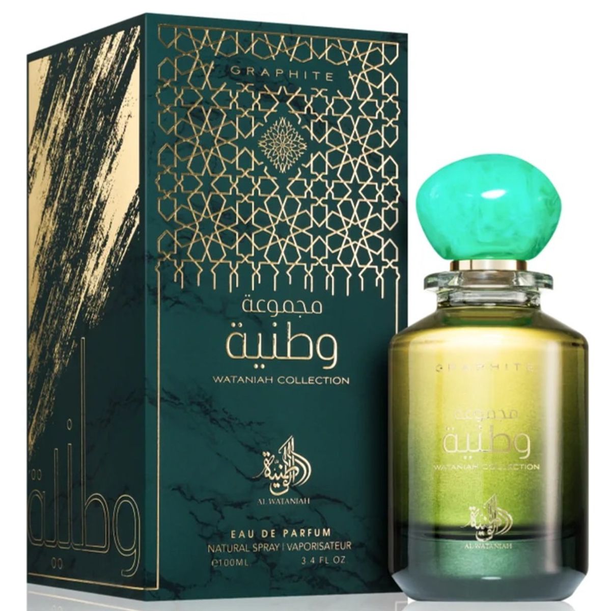 Foto do Produto PERFUME UNISEX AL WATANIAH GRAPHITE EDP 100ML