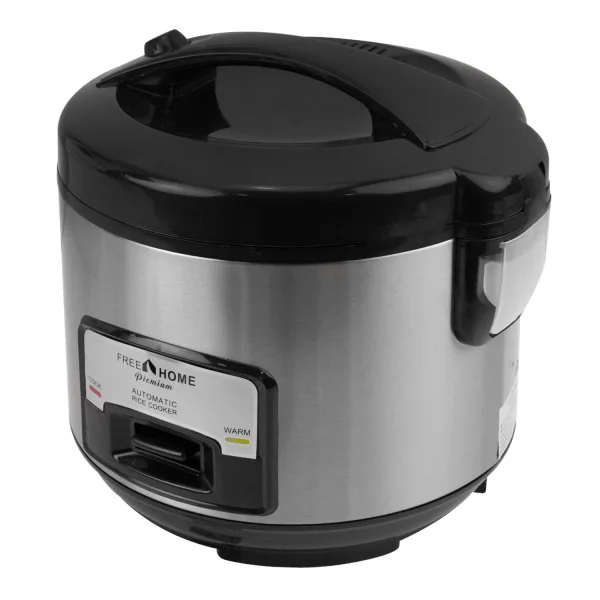 Foto do Produto Panela Elétrica Para Arroz Free Home FR-A304 / 3 Litros / 500W / 220V - Prata/Preto