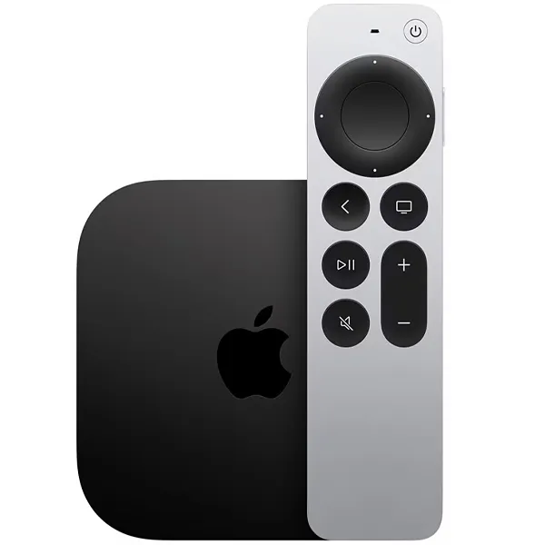 Foto do Produto Apple TV 3rd Generation A2737 MN873LL 2022 4K Ultra HD de 64GB com Wi-Fi/Bluetooth - Preto