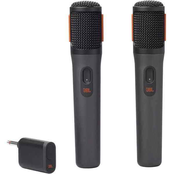 Foto do Produto MICROFONE JBL PARTYBOX WIRELESS MIC - C/2 MICROFONE PRETO