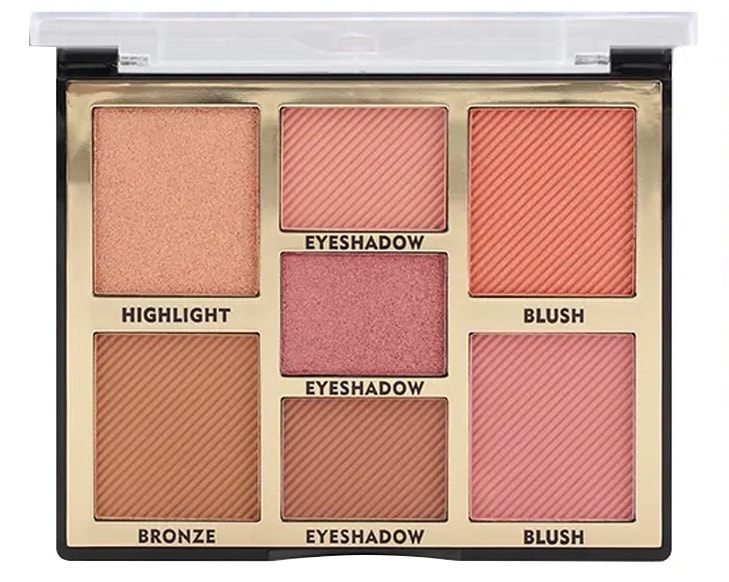 Foto do Produto Palette Blush Miss Rôse 7004-021N1 N-01 - 18.5g (7 Cores)