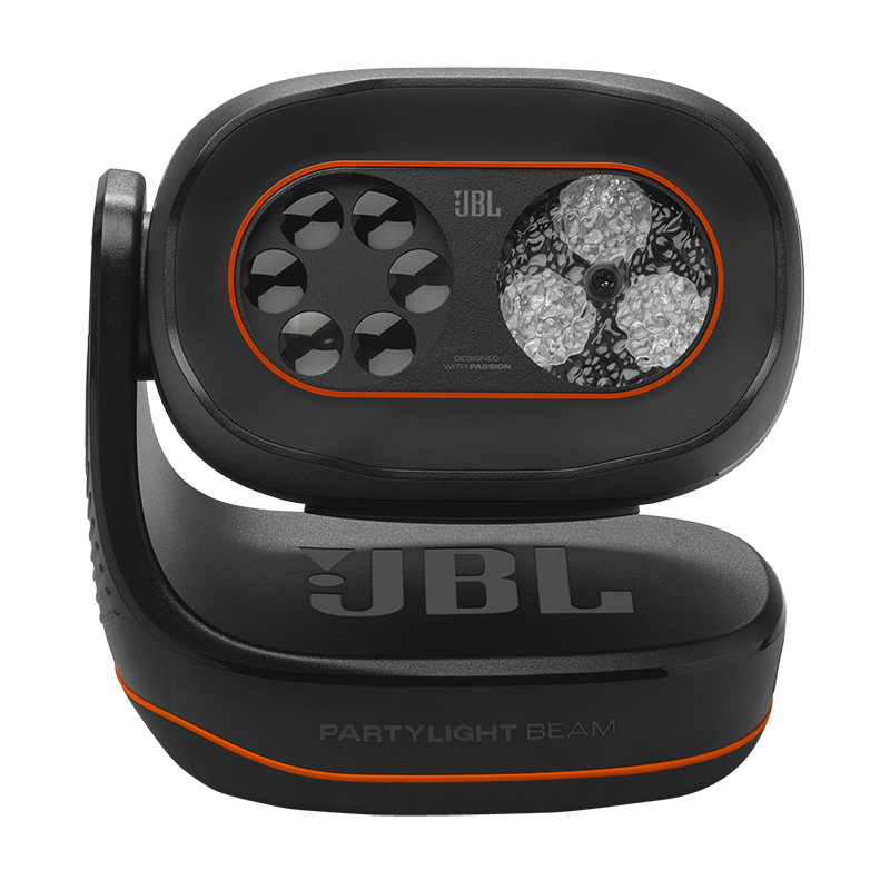 Foto do Produto Luz de Projeção LED JBL PartyLight Beam Bluetooth 2V - Black