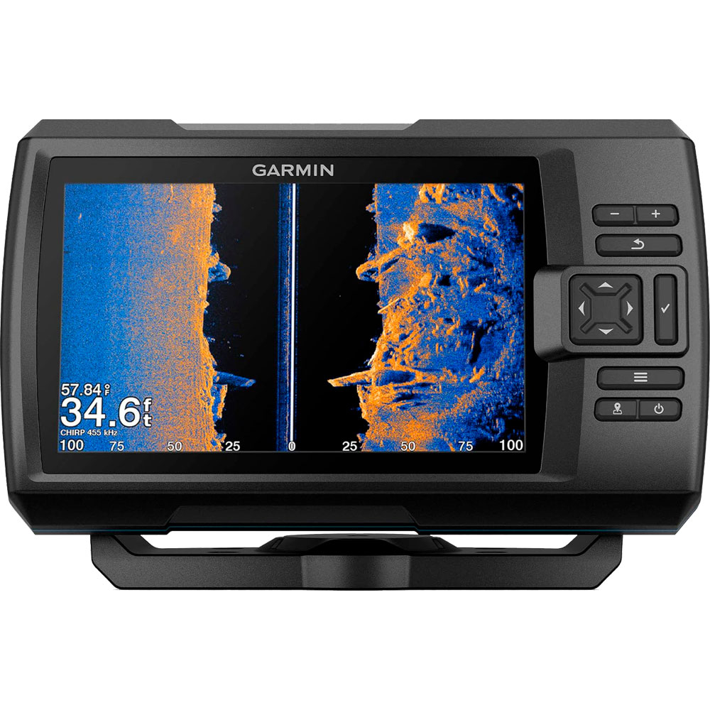 Foto do Produto GPS Garmin STRIKER VIVID 9SV - Com Transdutor GT52HW-TM - À Prova D'água - 9'' - Preto
