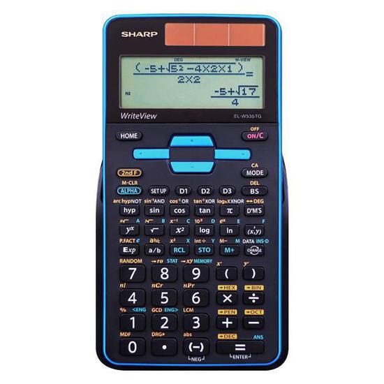Foto do Produto Calculadora Cientifica Sharp EL-W535TGB-BL