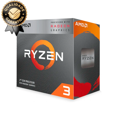 Foto do Produto PROCESSADOR AMD RYZEN 3 3200G SOCKET AM4 / 3.6GHZ / 6MB