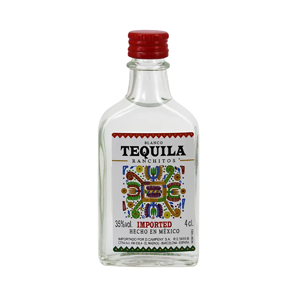 Foto do Produto Tequila Blanco Ranchitos Silver Miniatura 40ml
