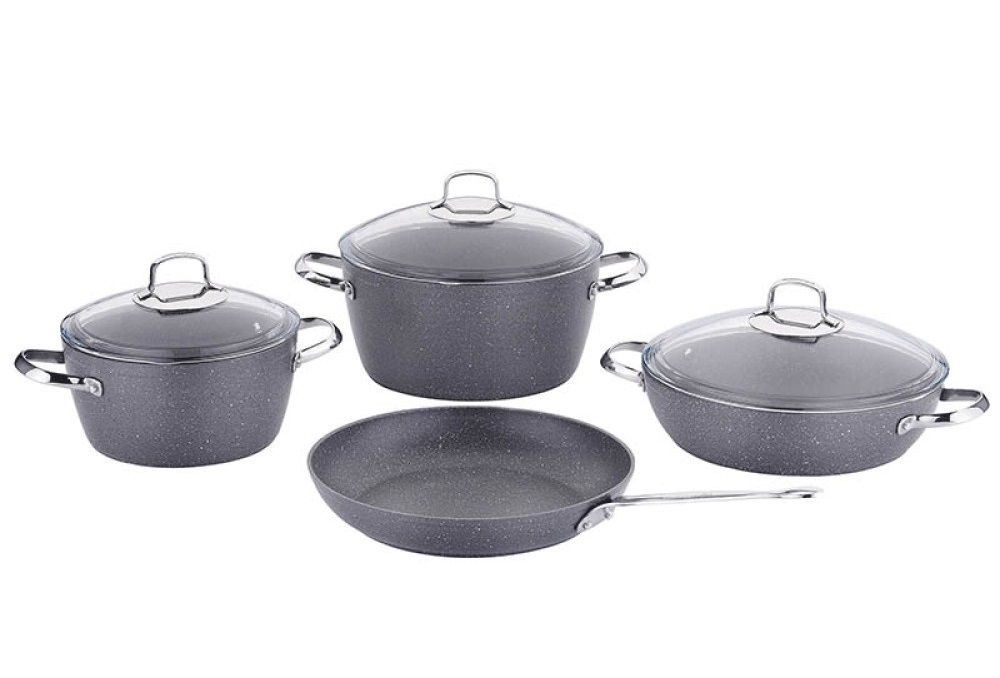KORKMAZ JUEGO DE OLLA GRIS NEA 7 PCS na loja Casa Americana no Paraguai -  Preços no Paraguai