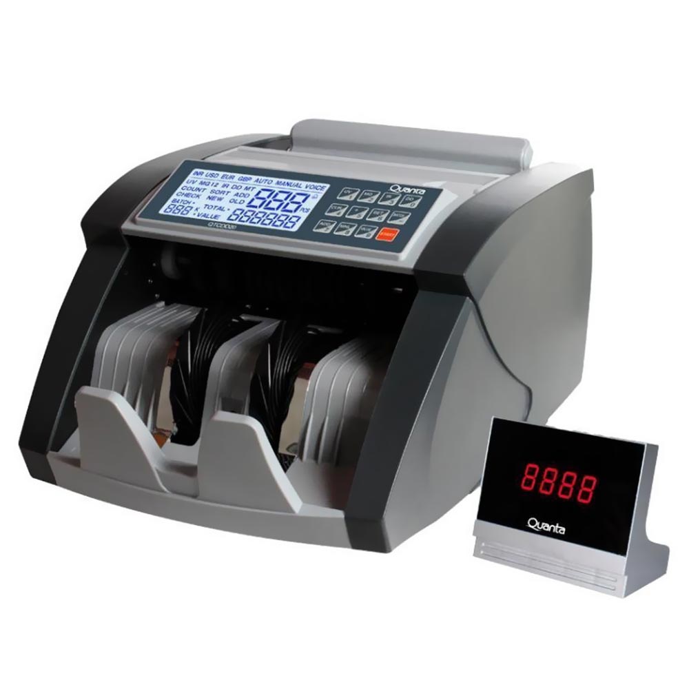 Foto do Produto Maquina de Contar Dinheiro Quanta QTCDD20 220V