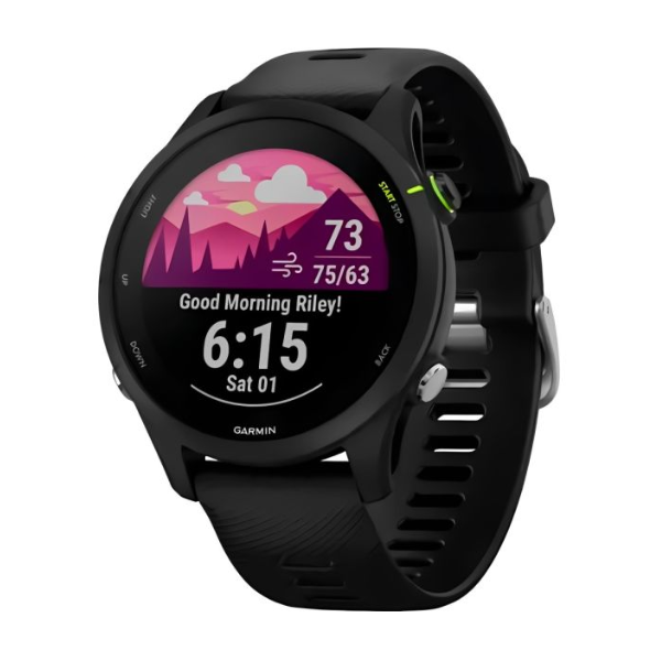 Foto do Produto Smartwatch Garmin Forerunner 255 Music Black