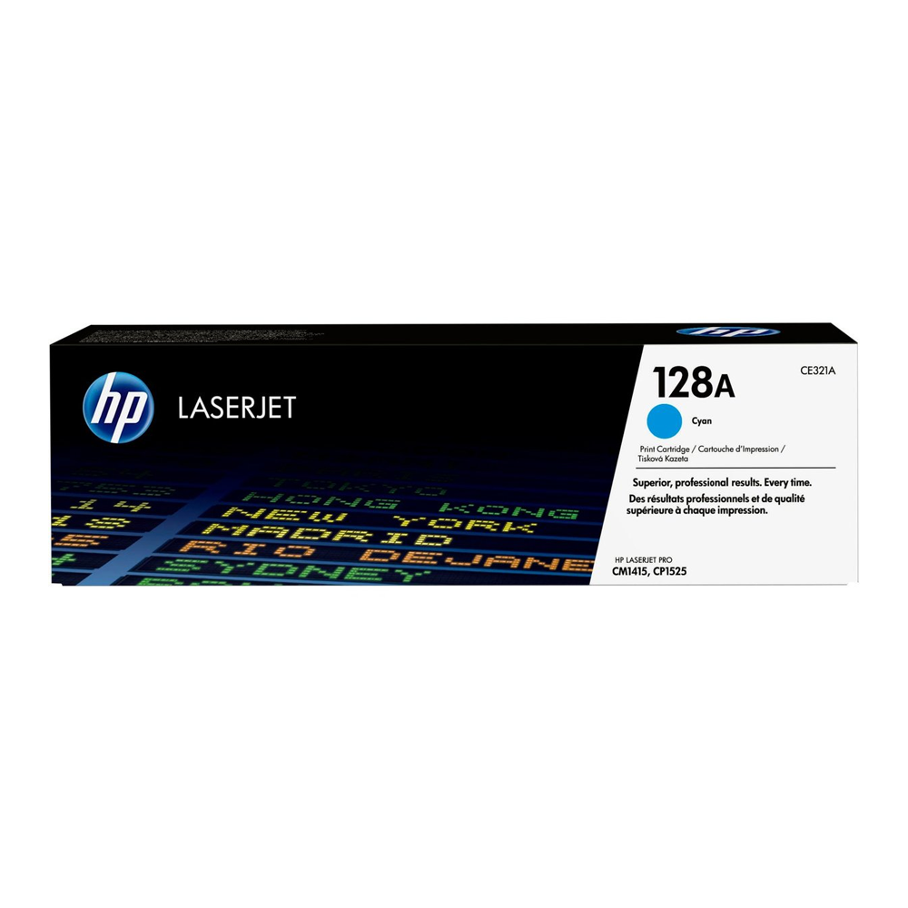 Foto do Produto Toner HP 128A Cyan - CE321A