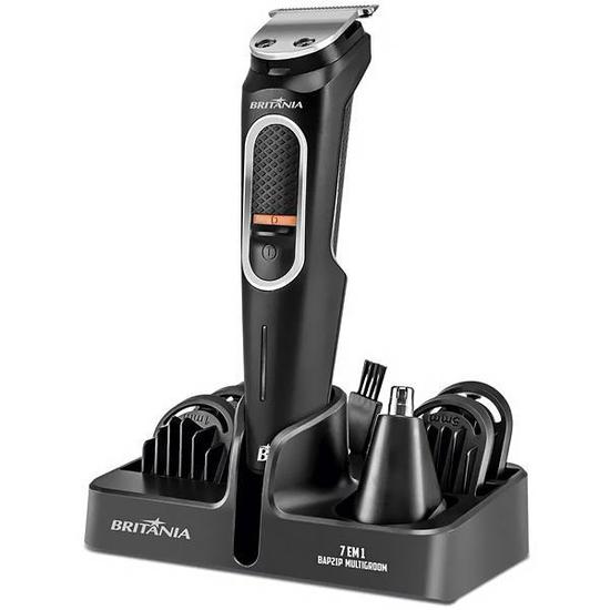 Foto do Produto Cortador de Cabelo Britania BAP21P Multigroom Bivolt