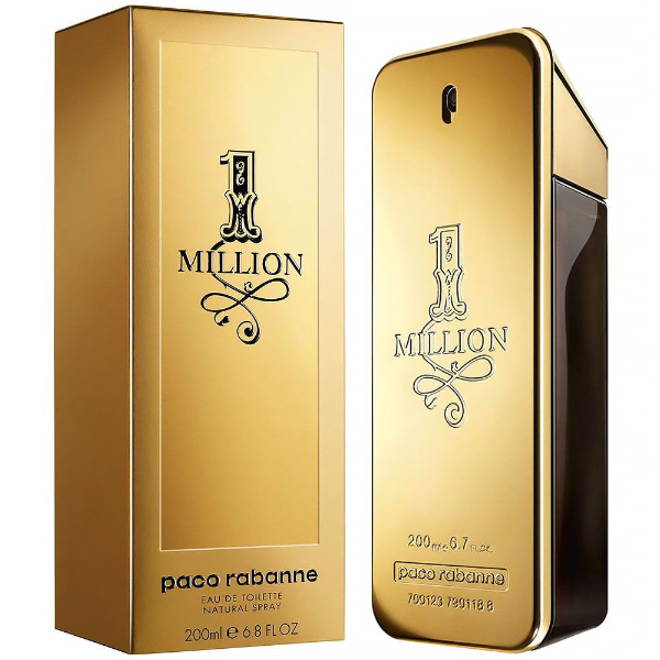 Foto do Produto Perfume Paco Rabanne 1 Million 200ML Masculino Eau de Toilette