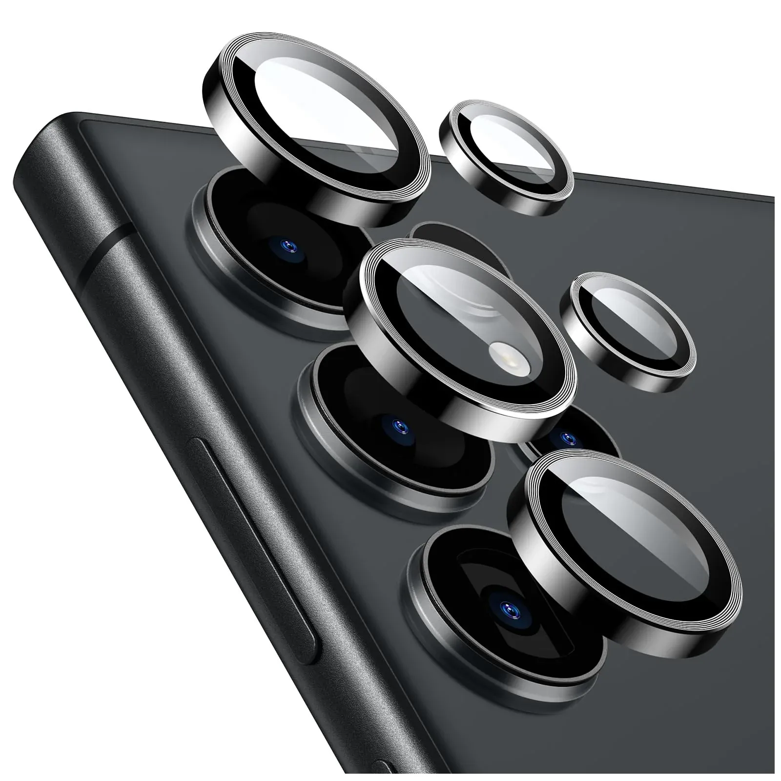 Foto do Produto DEVIA PROTECTOR DE LENTE DEVIA P/SAMSUNG S24 ULTRA 3PCS BLACK