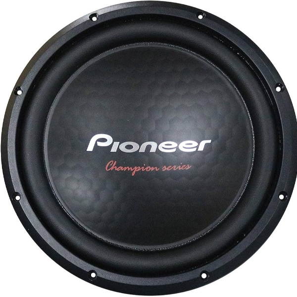 Foto do Produto PIONEER TS W312D4 SUBWOOFER 12- BOBINA DUPLA DE 4 OHMS 1600W