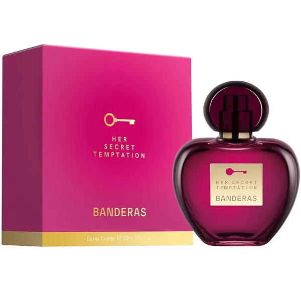 Foto do Produto Perfume Feminino Antonio Banderas Her Secret Temptation EDT 50 ml
