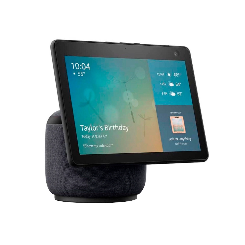 Foto do Produto Speaker Amazon Echo Show 2ª Geração - Bluetooth/Wi-Fi - Com Alexa - Tela 10'' Touchscreen - Charcoal