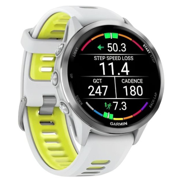 Foto do Produto Smartwatch Garmin Forerunner 970 47mm Whitestone