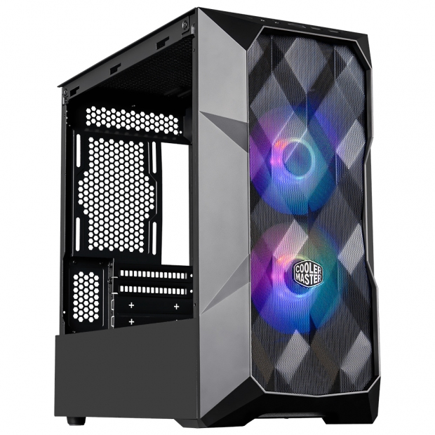 Foto do Produto GABINETE COOLER MASTER MASTERBOX TD300 MESH BLACK