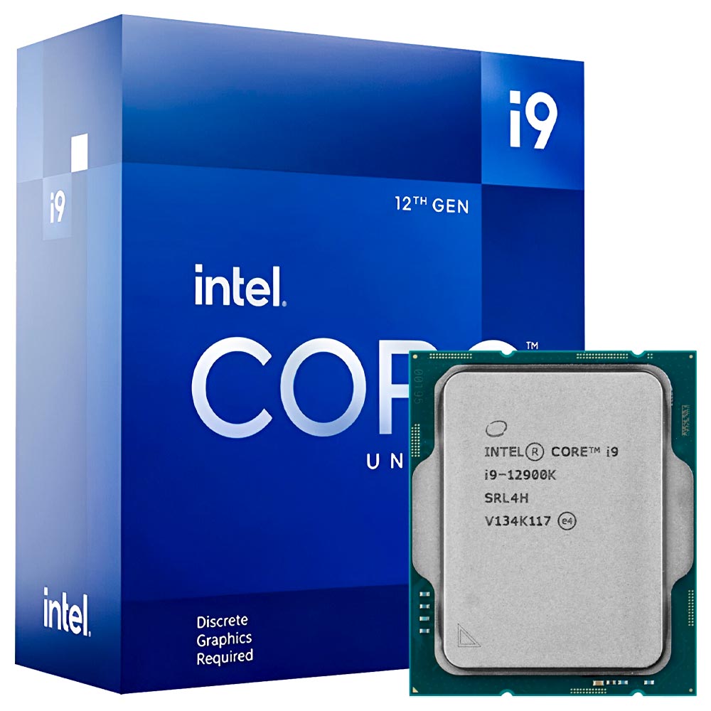 Foto do Produto Processador Intel Core i9 12900K Socket LGA 1700 / 3.2GHz / 30MB