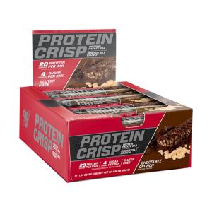 Foto do Produto Barra de Proteina Proteins Crisp BSN 55g Chocolate Crunch 12 Unidades