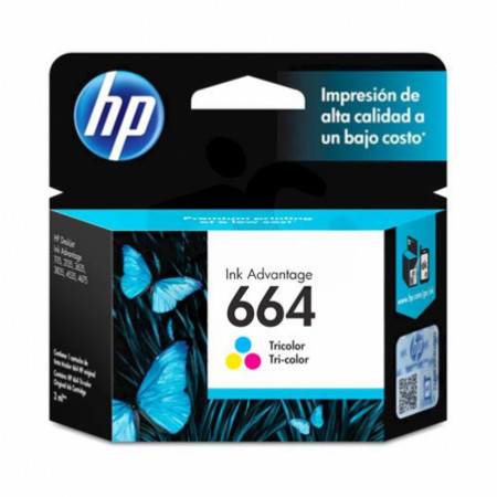 Foto do Produto CARTUCHO DE TINTA HP 664 F6V28AL COLORIDO